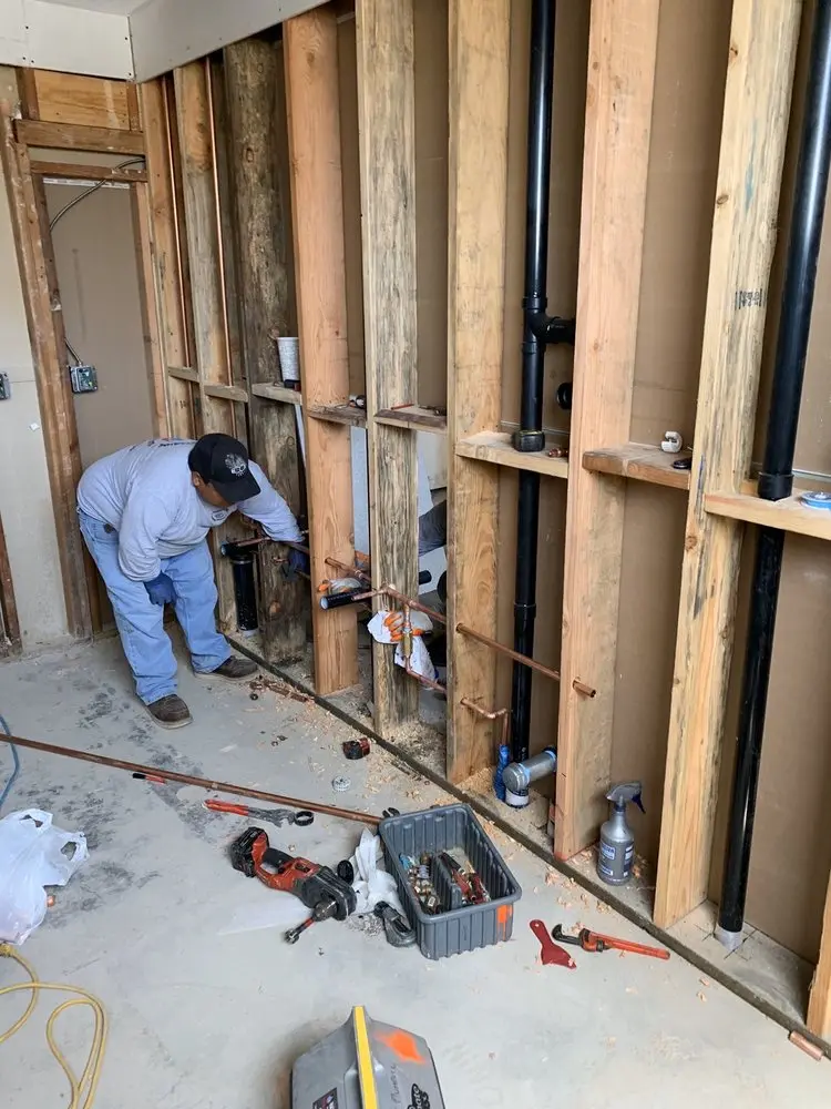 Commercial rough-in plumbing for Water Heater Replacement in Cold Spring
